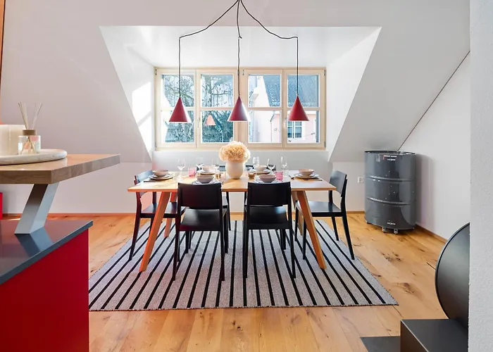 アパート Bliv Exklusive Dachgeschosswohnung Im Zentrum サンクト・ガーレン